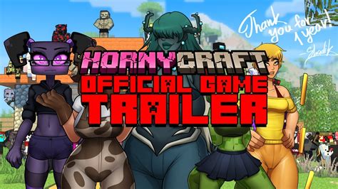 HORNYCRAFT ENGLISH GAME TRAILER .